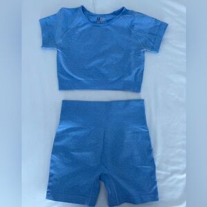 Blue Workout Set